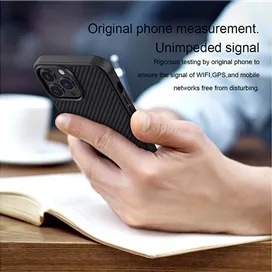 قاب محافظ نیلکین آیفون 13 پرومکس Nillkin Synthetic fiber Case iPhone 13 Pro Max