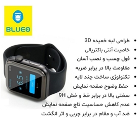 محافظ صفحه نمایش اپل واچ BLUEO مدل GB T20020 سرامیکی مناسب برای سایز 41