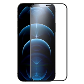 گلس مات تمام صفحه تمام چسب نیلکین آیفون Apple iPhone 12 Pro Max Nillkin Fog Mirror Matte Glass