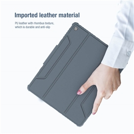 کیف کلاسوری نیلکین مدل Camshield Bumper Leather مناسب برای تبلت اپل iPad Pro 12.9 2020 / iPad Pro 12.9 2021 2022