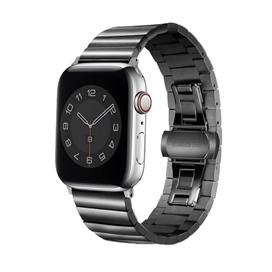 بند اپل واچ استیل جیتک مدل G-Tech Ultra Butterfly Clasp Metal Band 38/40/41mm