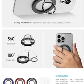 رینگ نگهدارنده موبایل بازیک GOMAG GRIP MagSafe