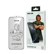 گلس آیفون 17 پرو گرین لاین Green Lion 3D Silicone Plus Iphone 17 Pro GN3DSIL17PCL