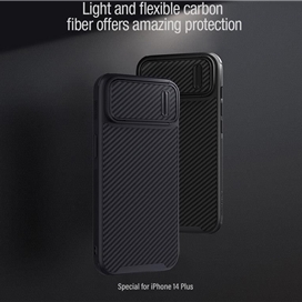 کاور نیلکین مدل Synthetic fiber S Case مناسب برای گوشی موبایل اپل iPhone 14 Plus