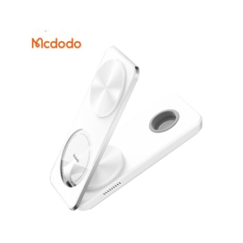 شارژر وایرلس و استند 3 کاره 25 وات مک دودو Mcdodo مدل CH-1150 CH-1151