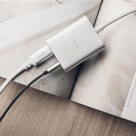 مبدل USB-C به جک 3.5 میلی متری و USB-C موشی مدل Digital Audio