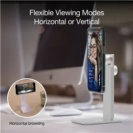 هولدر و پایه رو میزی برند Just Mobile مدل AluDisc مناسب برای گوشی های تا 8 اینچ