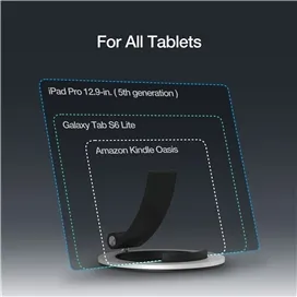 پایه نگهدارنده برند جاست موبایل Just Mobile مدل Encore مناسب برای آیپد نقره ای  iPad 1, 2 Silver
