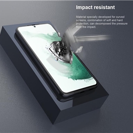 محافظ صفحه نمایش نیلکین مدل Impact Resistant مناسب برای گوشی موبایل سامسونگ Galaxy S23 Plus بسته دو عددی