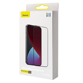 پک 2 تایی محافظ تمام صفحه بیسوس آیفون 12و12پرو Baseuse Tempered Glass Film For IP12/12 Pro SGAPIPH61P-KP01