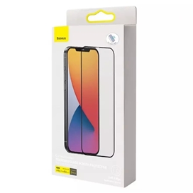 پک 2 تایی محافظ تمام صفحه بیسوس آیفون 12 و 12 پرو Baseuse Tempered Curved-Screen Protector For IP12/12 Pro SGAPIPH61P-TE01