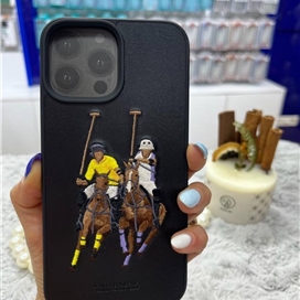 قاب چرمی پولو Polo مدل چوگان Jocket مناسب برای Apple iPhone 14