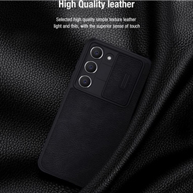 کیف کلاسوری نیلکین مدل Qin Pro Leather Case مناسب برای گوشی موبایل سامسونگ Galaxy S23 Plus