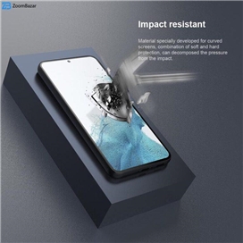 محافظ صفحه نمایش نیلکین مدل Impact Resistant مناسب برای گوشی موبایل سامسونگ Galaxy S23 بسته دو عددی