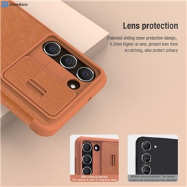 کیف کلاسوری نیلکین مدل Qin Pro Leather Case مناسب برای گوشی موبایل سامسونگ Galaxy S23