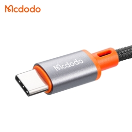 کابل تبدیل فنری تایپ سی به جک 3.5mm هدفون AUX مکدودو MCDODO CA-0900 طول 180 سانتیمتر