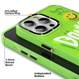 قاب YOUNGKIT یانگکیت Green Happy Mood Series مناسب برای Apple iPhone 13 Pro Max