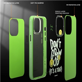 قاب YOUNGKIT یانگکیت Green Happy Mood Series مناسب برای Apple iPhone 14 Pro Max