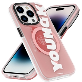 قاب YOUNGKIT یانگکیت Pink Colorful Anti-Drop Series مناسب برای Apple iPhone 14 Pro Max