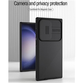 کاور نیلکین مدل CamShield Pro Magnetic مناسب برای گوشی موبایل سامسونگ Galaxy S23 Ultra