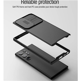 کاور نیلکین مدل CamShield Pro Magnetic مناسب برای گوشی موبایل سامسونگ Galaxy S23 Ultra