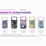 قاب برند نیمی مدل Nimmy Magnetic Denim Fashion Series مناسب برای Apple iPhone 17 Pro Max