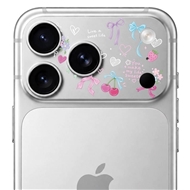 محافظ دور لنز طرح پاپیون برند بلو مدل Blueo Invisible Shock-Resistant Lens Protection مناسب برای Apple iPhone 18 Pro Max