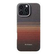 قاب آیفون برند پیتاکا مدلPITAKA StarPeak Tactile Woven（Sunset） مناسب برای Apple iPhone 16 Pro