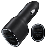 شارژر فندکی اصلی سامسونگ Samsung EP-L4020 Car Charger Duo توان 25 وات