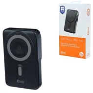 پاوربانک وایرلس 10000 مگنتی بیوا Biva BP-029 Magnetic Wireless توان 20 وات با کابل متصل و استند