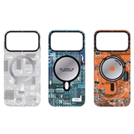 قاب یانگ کیت Youngkit Technology Futuristic Circuit Upgraded Anti-Drop Impact Series مناسب برای Apple iPhone 17 Pro Max