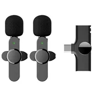 مکروفون یقه ای وایرلس تایپ سی پک دو عددی کوتتسی COTETCI Wireless Microphone 74005