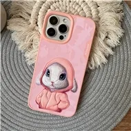 قاب Nimmy Fashion Adorable Series صورتی مناسب برای Apple iPhone 15 Pro