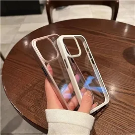 قاب دور براق دارای محافظ لنز مجیک مناسب برای آیفون 13 پرو مکس Magic Mask iPhone 13 Pro Max