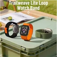 بند اپل واچ برند بلو مدل Blueo Trailweave Lite Loop Watch Band مناسب برای 44-45-46-49 mm