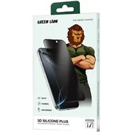 گلس حریم شخصی آیفون 17 پرو مکس گرین لاین Green Lion 3D Silicone Plus Iphone 17 PRO Max GN3DSIL17PMBK