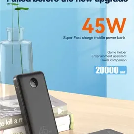 پاوربانک 45وات فست شارژ 20000 ایکس او XO-PR203 PD Powerbank