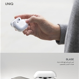 کاور ایرپادز 3 برند یونیک مدل Uniq Glase Airpods 2021