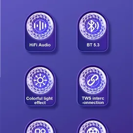 اسپیکر بلوتوث رم خور جویروم Joyroom Maya Series RGB Wireless Speaker JR-MS01