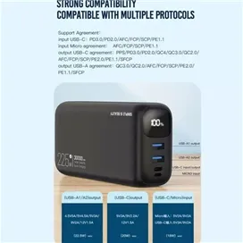 پاوربانک 30000 ایکس او XO-PR200 fast charging powerbank