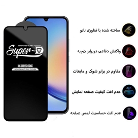 محافظ صفحه نمایش اِپیکوی مدل Super 5D مناسب برای گوشی موبایل سامسونگ Galaxy A34 5G