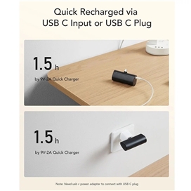 پاور بانک USB-C برند وگر مدل VEGER PLUGON-C 5000mAh Power Bank