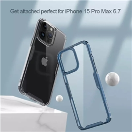 قاب محافظ نیلکین آیفون Apple iPhone 15 Pro Max Nillkin Nature TPU Pro Case