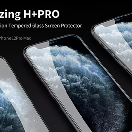 محافظ صفحه نمایش شیشه ای نیلکین آیفون 12 پرو مکس - Nillkin iPhone 12 Pro Max H+Pro Anti-Explosion Glass Screen Protector