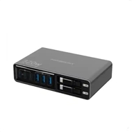 هاب شارژ 320 وات باکابل جمع شونده پاورولوژی Powerology Univo Charging Station PWCUQC049BK