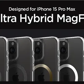 قاب آیفون 15 پرو مکس اسپیگن Spigen Ultra Hybrid (MagFit) for iPhone 15 Pro Max