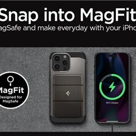 قاب آیفون 15 پرو مکس اسپیگن Spigen Tough Armor (MagFit) for iPhone 15 Pro Max