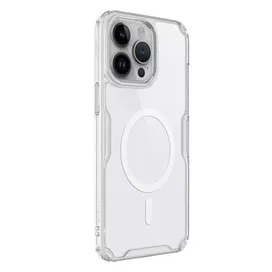 کاور نیلکین مدل Nature TPU Pro Magnetic مناسب برای گوشی موبایل اپل iPhone 15 Pro Max