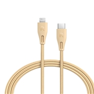 کابل تبدیل USB-C به لایتنینگ راو پاور مدل RP-CB1018 طول 2 متر