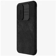 کیف چرمی نیلکین سامسونگ Samsung Galaxy A55 Nillkin Qin Pro Leather Case دارای محافظ دوربین